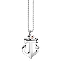 Collana Zancan Uomo Regata in Argento EXC466-B - EXC466-B